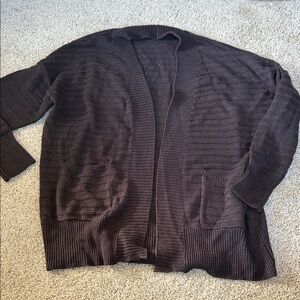 dip Women's black oversized Cardigan Sweater M